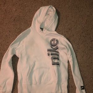 White Nike Hoodie